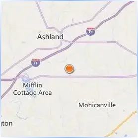 Ashland County West Holmes Career Center Location Map Ashland County West Holmes Career Center Location Map