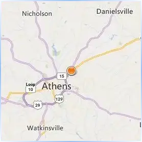 Athens Technical College Location Map Athens Technical College Location Map