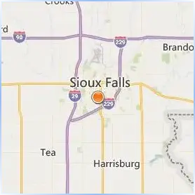 Augustana University Location Map Augustana University Location Map