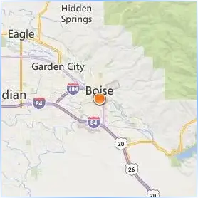 Boise State University Location Map Boise State University Location Map