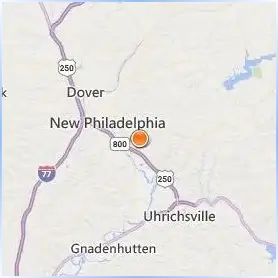 Buckeye Joint Vocational School Location Map