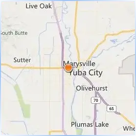 Sutter County Career Training Center Location Map