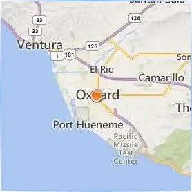 CET Oxnard Location Map CET Oxnard Location Map
