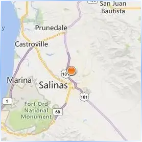 CET Salinas Location Map CET Salinas Location Map