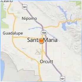 CET Santa Maria Location Map CET Santa Maria Location Map