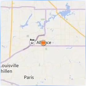 Community Services Division Alliance City Location Map Community Services Division Alliance City Location Map