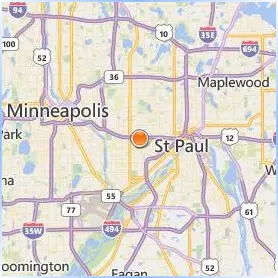 Concordia University Saint Paul Location Map Concordia University Saint Paul Location Map
