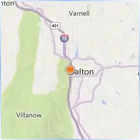 Dalton State College Location Map Dalton State College Location Map