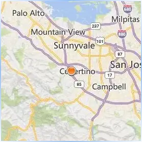 De Anza College Location Map De Anza College Location Map