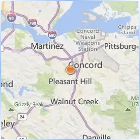 Diablo Valley College Location Map