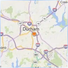 Durham Technical Community College Location Map