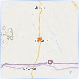 East Central Community College Location Map