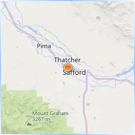Eastern Arizona College Location Map Eastern Arizona College Location Map