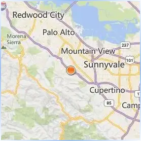 Foothill College Location Map