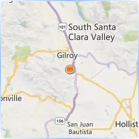 Gavilan College Location Map Gavilan College Location Map