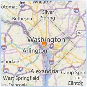 George Washington University Location Map George Washington University Location Map