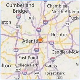 Georgia State University Location Map Georgia State University Location Map
