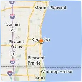 Herzing University Kenosha Location Map