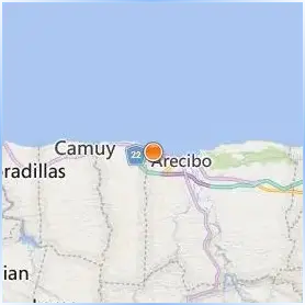 ICPR Junior College Arecibo Location Map ICPR Junior College Arecibo Location Map