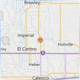 Imperial Valley College Location Map Imperial Valley College Location Map
