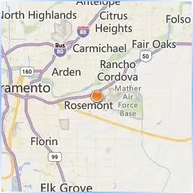 InterCoast Colleges Rancho Cordova Location Map InterCoast Colleges Rancho Cordova Location Map