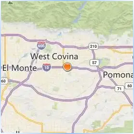 InterCoast Colleges West Covina Location Map InterCoast Colleges West Covina Location Map