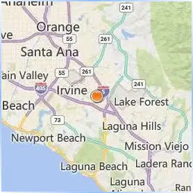 Irvine Valley College Location Map