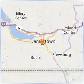 Jamestown Business College Location Map Jamestown Business College Location Map