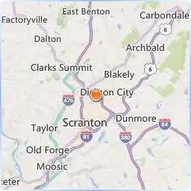 Johnson College Location Map