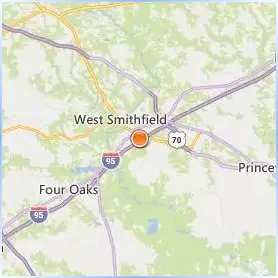 Johnston Community College Location Map Johnston Community College Location Map