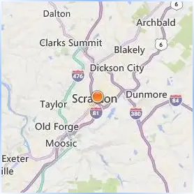 Lackawanna College Location Map Lackawanna College Location Map