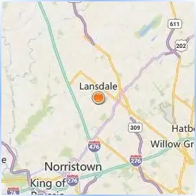 Lansdale School of Business Location Map