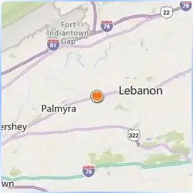 Lebanon Valley College Location Map Lebanon Valley College Location Map