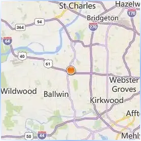 Maryville University of Saint Louis Location Map Maryville University of Saint Louis Location Map