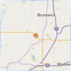 Medina County Career Center Location Map