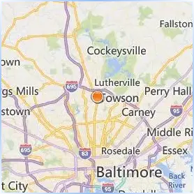 Fortis Institute Towson Location Map