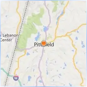 Mildred Elley Pittsfield Location Map Mildred Elley Pittsfield Location Map
