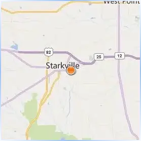 Mississippi State University Location Map Mississippi State University Location Map
