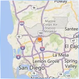 National University Location Map