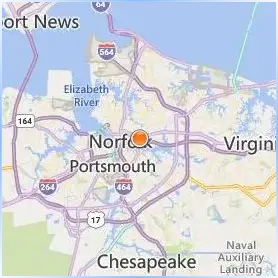 Norfolk State University Location Map Norfolk State University Location Map