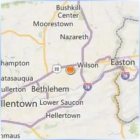 Northampton County Area Community College Location Map Northampton County Area Community College Location Map