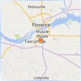 Northwest Shoals Community College Location Map Northwest Shoals Community College Location Map