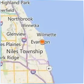 Northwestern University Location Map Northwestern University Location Map