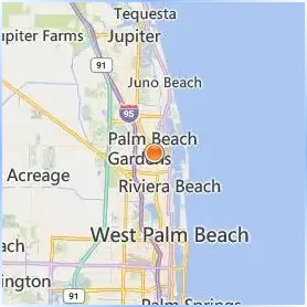 Palm Beach Academy of Health & Beauty Location Map Palm Beach Academy of Health & Beauty Location Map