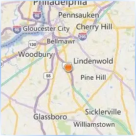 Pennco Tech Blackwood Location Map
