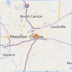 Canton City Schools Adult Career and Technical Education Location Map