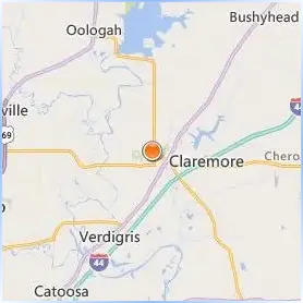 Rogers State University Location Map