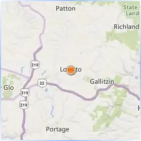 Saint Francis University Location Map Saint Francis University Location Map