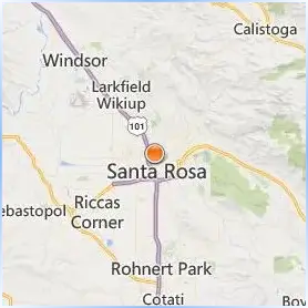 Santa Rosa Junior College Location Map