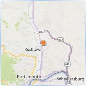 Scioto County Career Technical Center Location Map